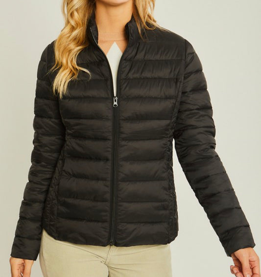 Black Puffer Jacket