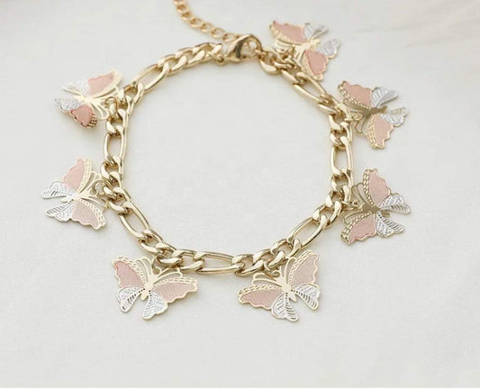 Butterfly Charm Bracelet