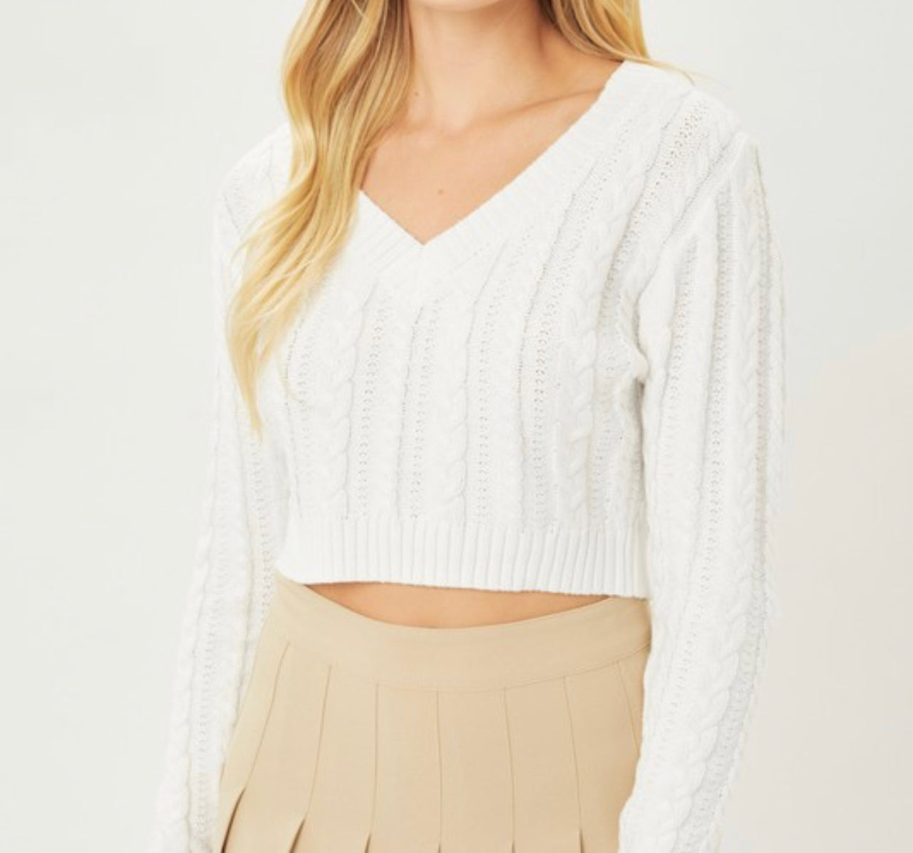 Knitted Sweater Top