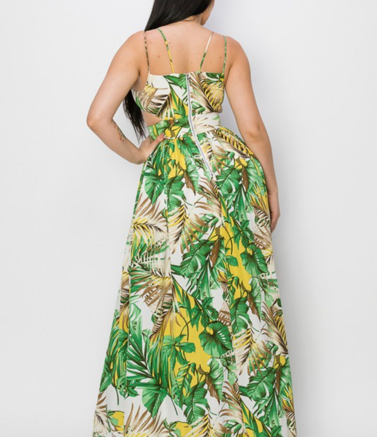 Tropical Maxi Dress