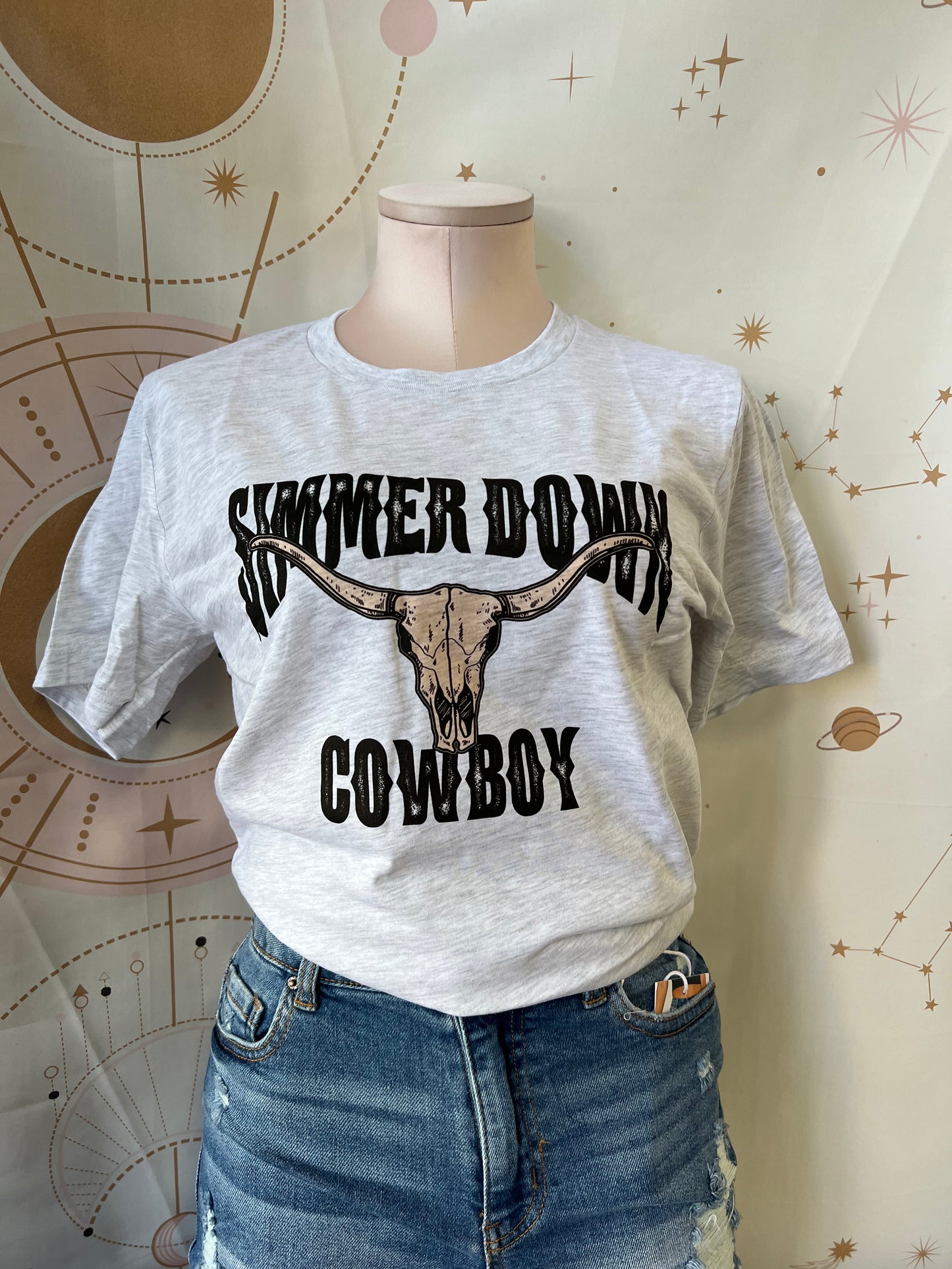 Simmer Down Cowboy Graphic Tee