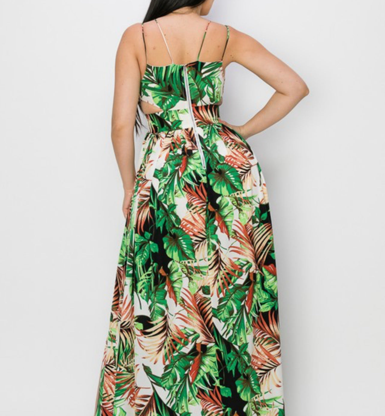 Tropical Maxi Dress