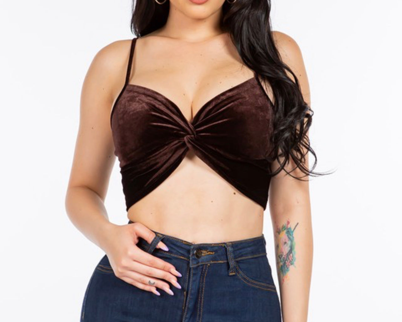 Velvet Butterfly Top