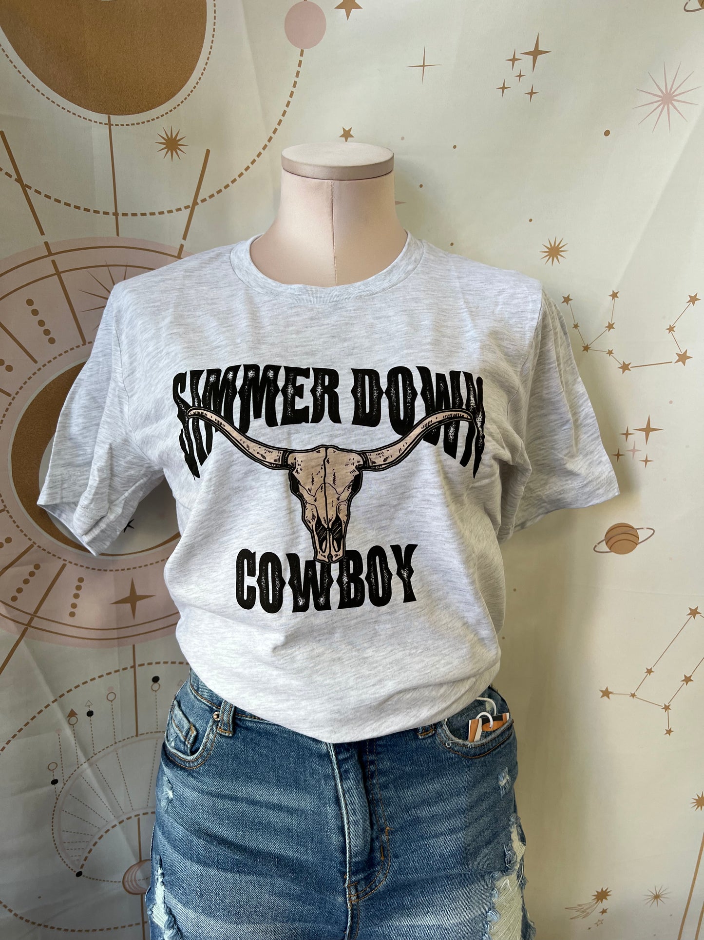 Simmer Down Cowboy Graphic Tee