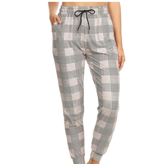 Grey Plaid Pjs